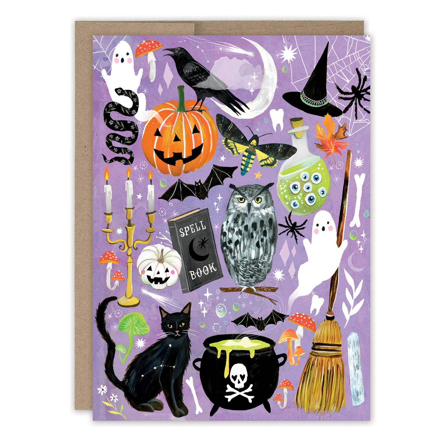 Spooky Icons Halloween Card