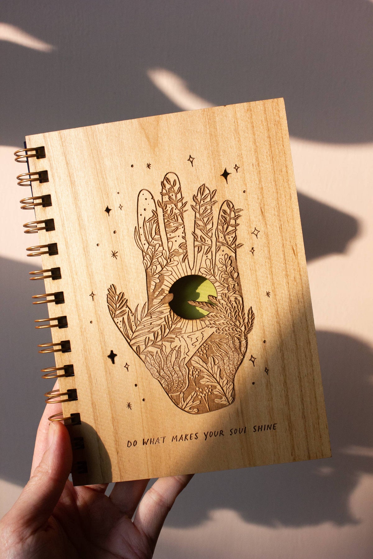 Soul Shine Wood Journal