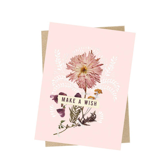 Mini Card - Pink Wish Birthday