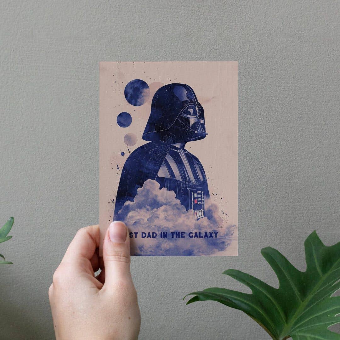 Best Dad in the galaxy | Father's Day Card