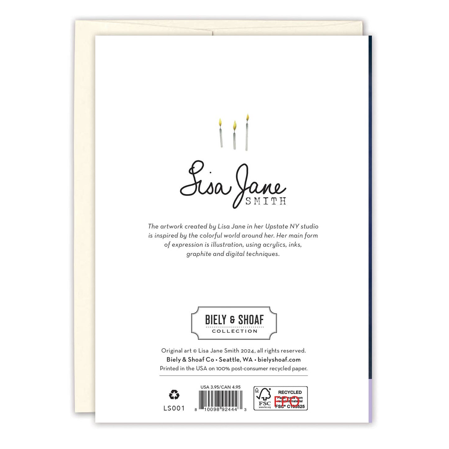 Celestial Cake Birthday Card