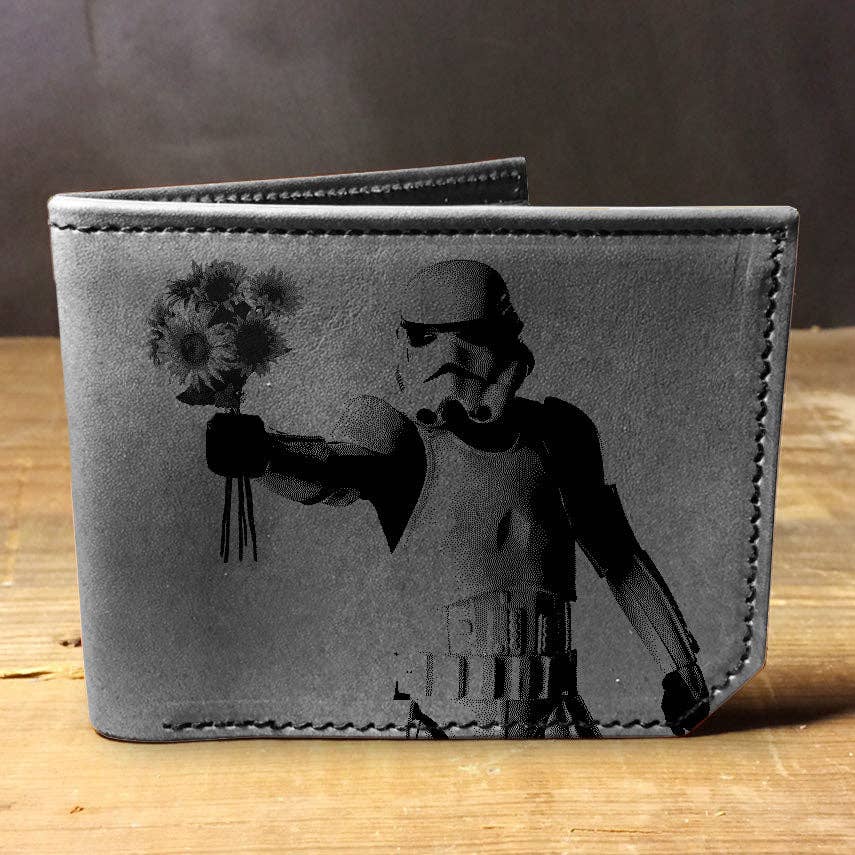Storm Trooper - Printmaker Leather Wallet