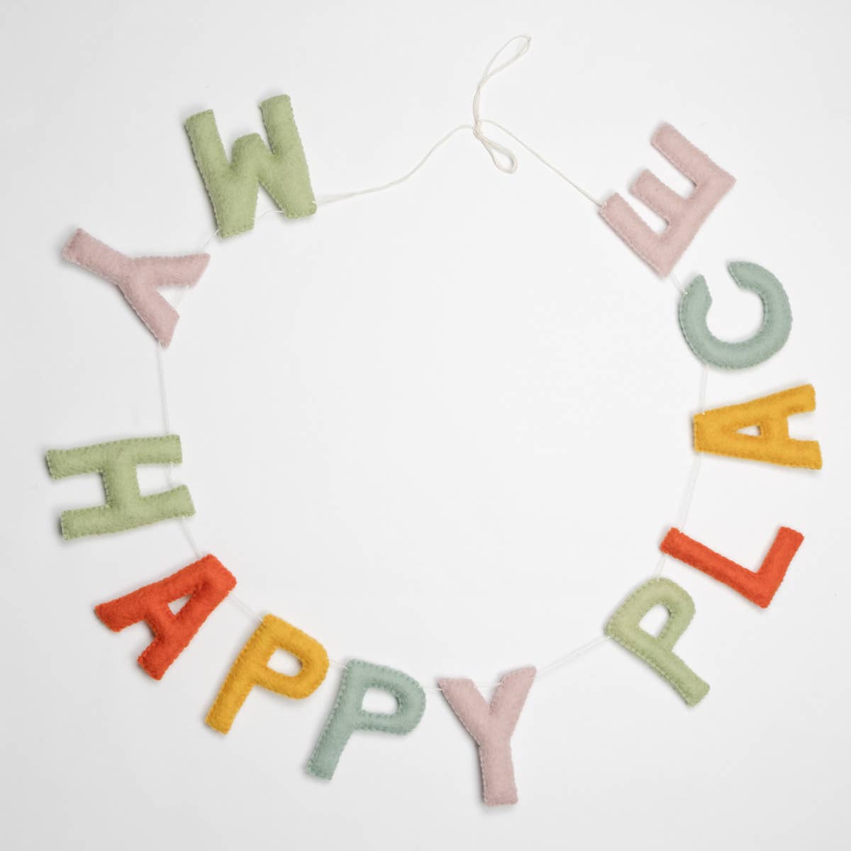 Garland - Banner - My Happy Place - Wall Decor