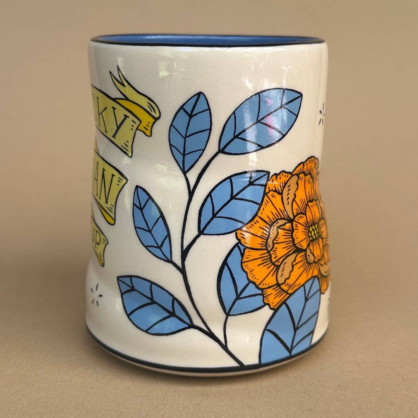 Lucky Swan Cup - XLarge Ceramic Mug - Mother's Day