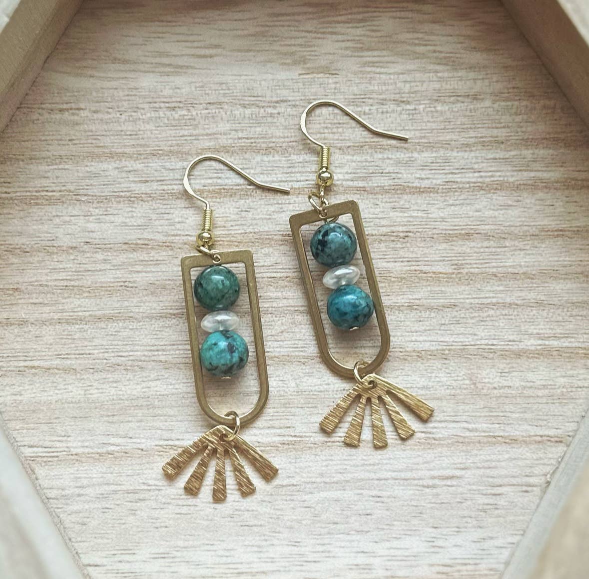 African Turquoise Small Bursts