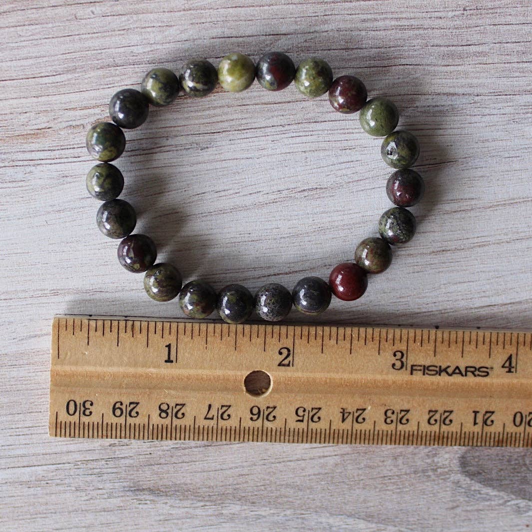 Dragon's Blood Jasper Bracelet 4mm/6mm/8mm-Crystals & Stones
