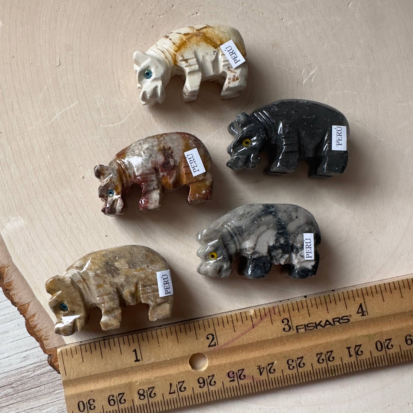 Soapstone Animal Carving  30+ Varieties - Crystals & Stones