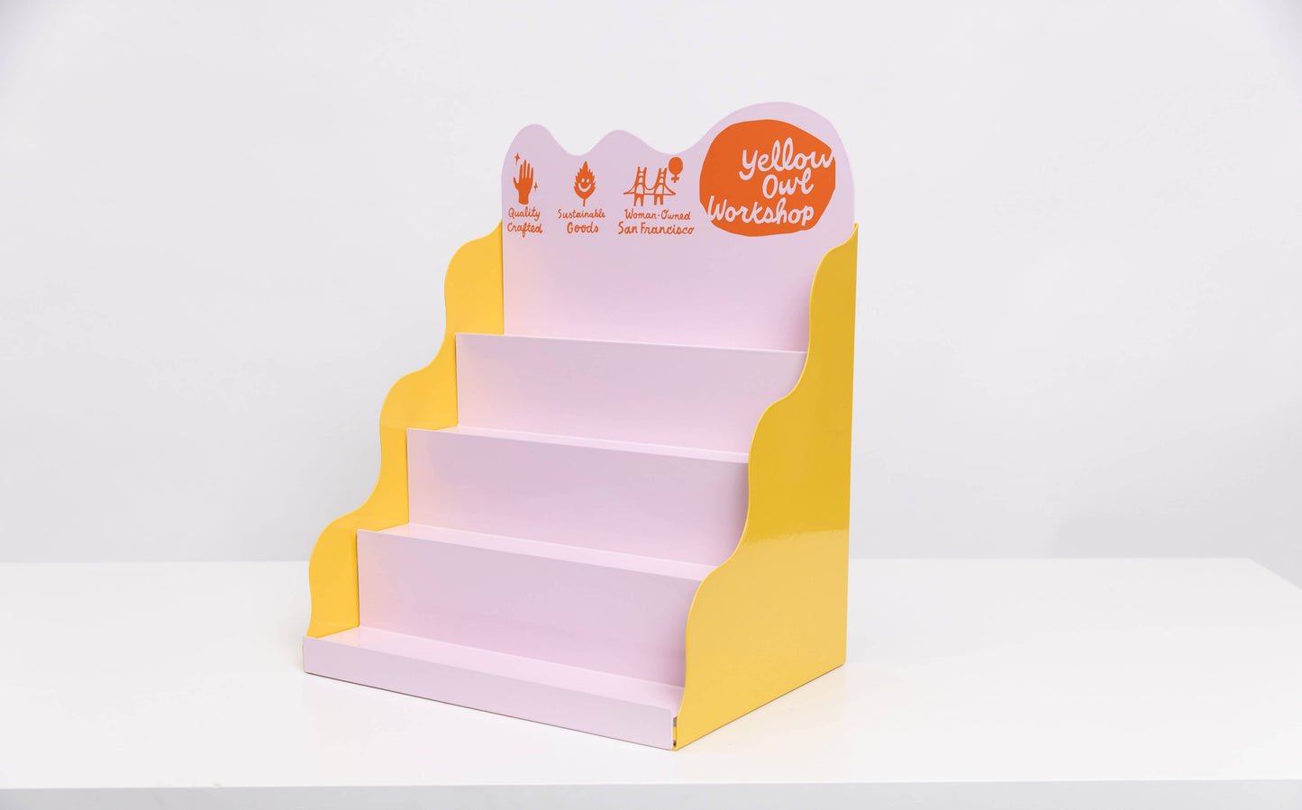 POP Shelf - Powder-Coated Steel Jewelry Display