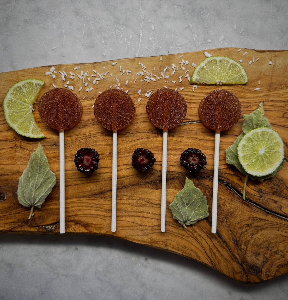 Plants & Planets Lollipops - Blackberry Moon