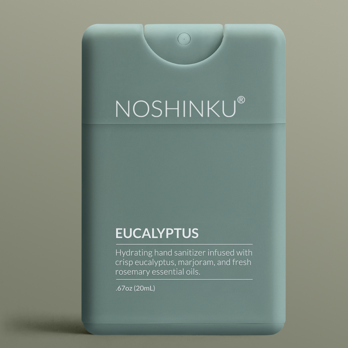 REFILLABLE Eucalyptus Moisturizing Pocket Hand Sanitizer