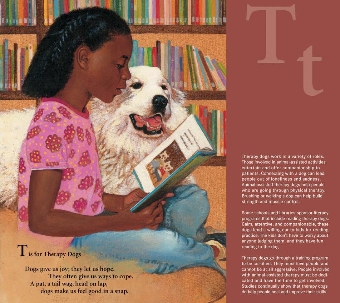 W is for Woof: A Dog Alphabet Picture Book