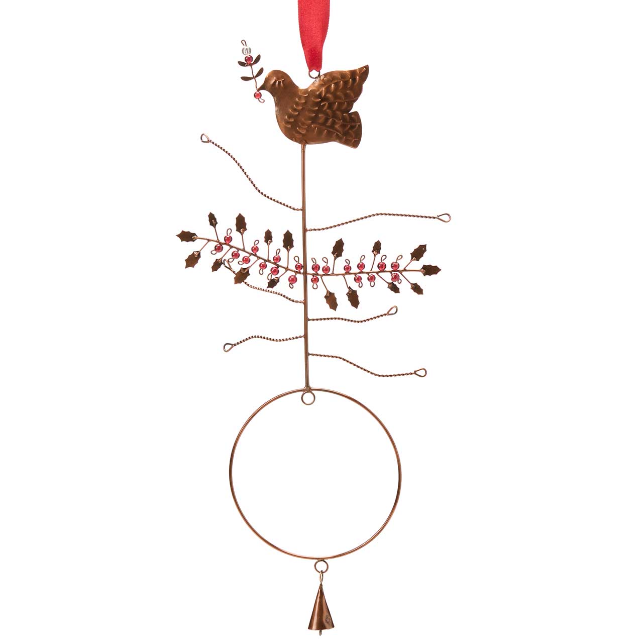 Peace Dove Holiday Ornament Mobile