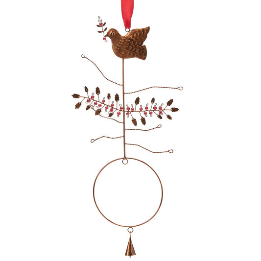 Peace Dove Holiday Ornament Mobile