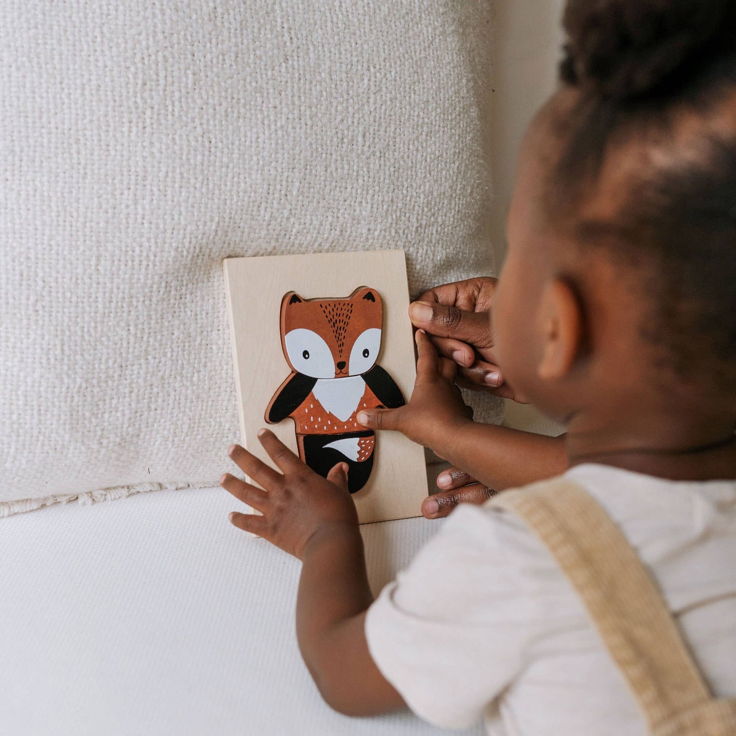 Mix & Match Animal Tiles - Dress Up Game - Wooden Toy
