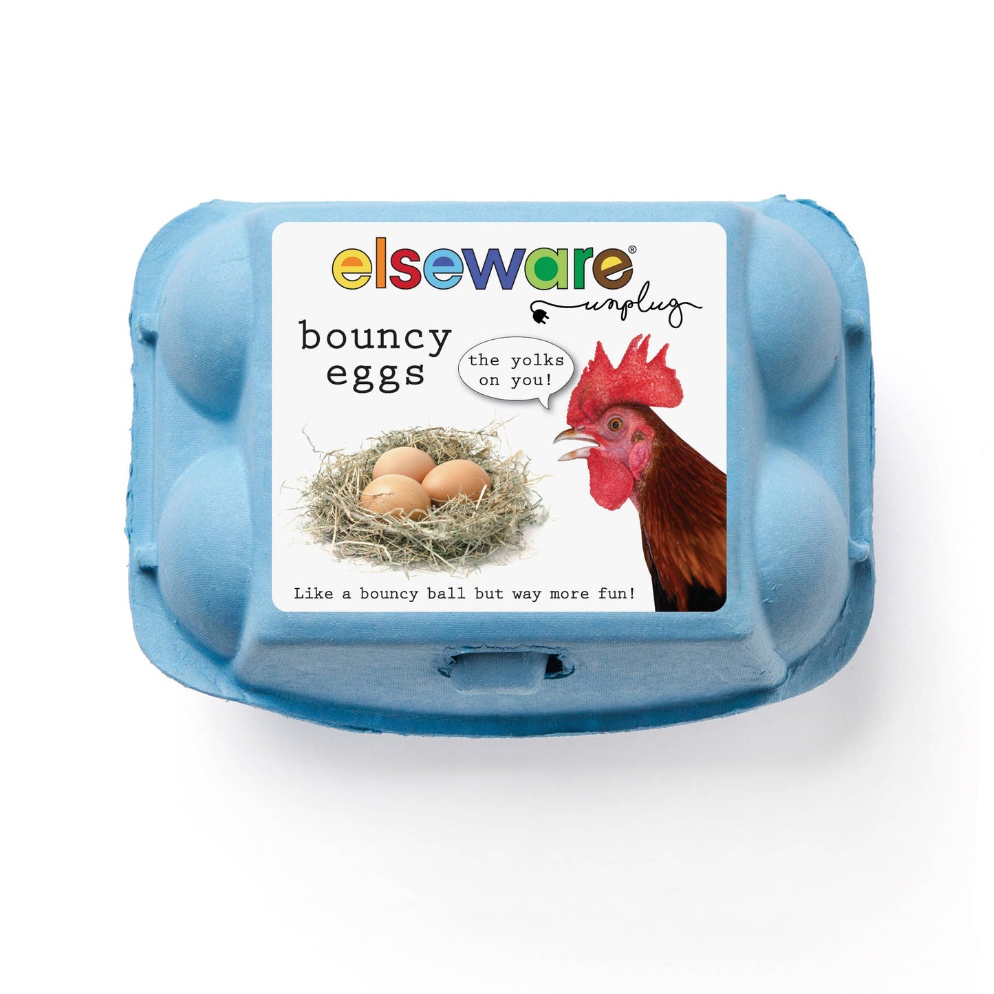 Bouncy Eggs - Sensory Kid Toy - Egg-cellent Easter Prank