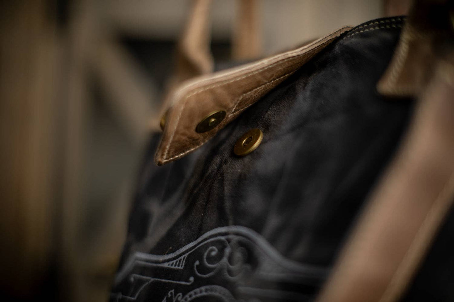Takenya's Bazaar Recycled Canvas Carryall