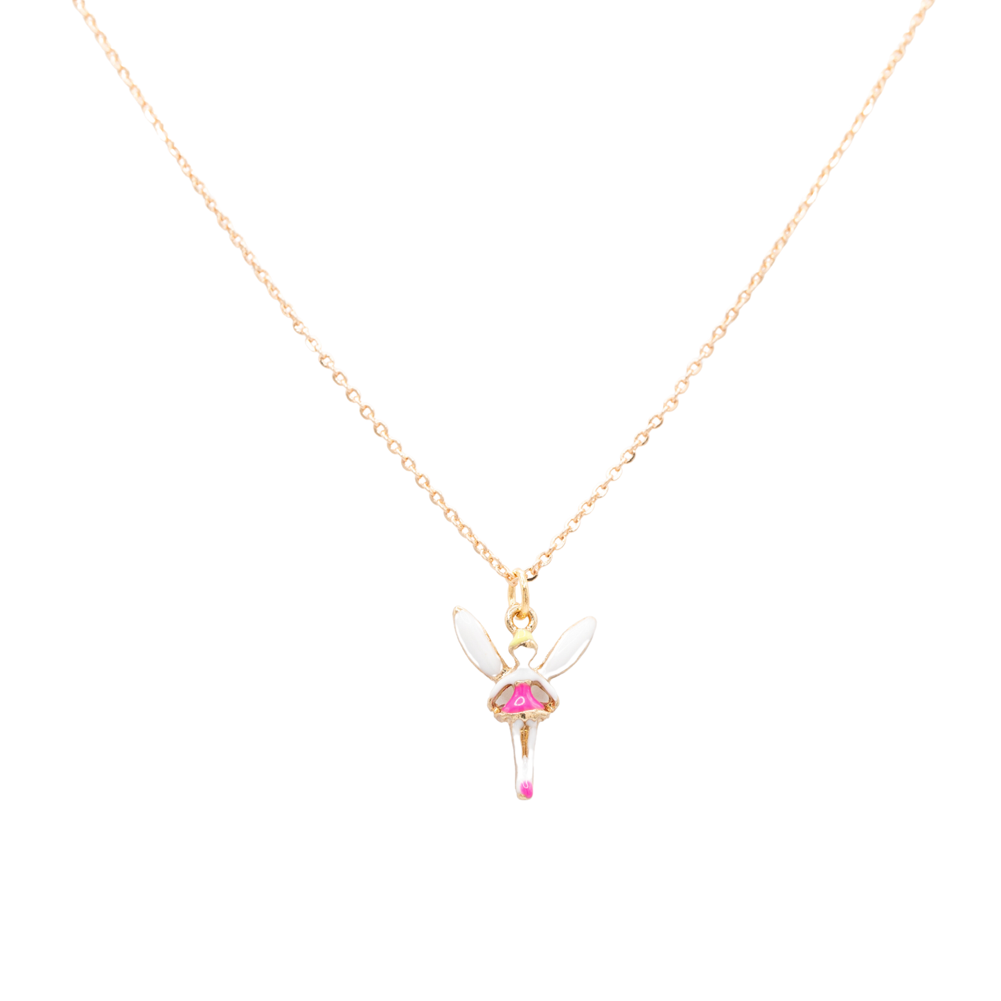 Fairy Enamel Charm Pendant Necklace Mystical Children's Gift