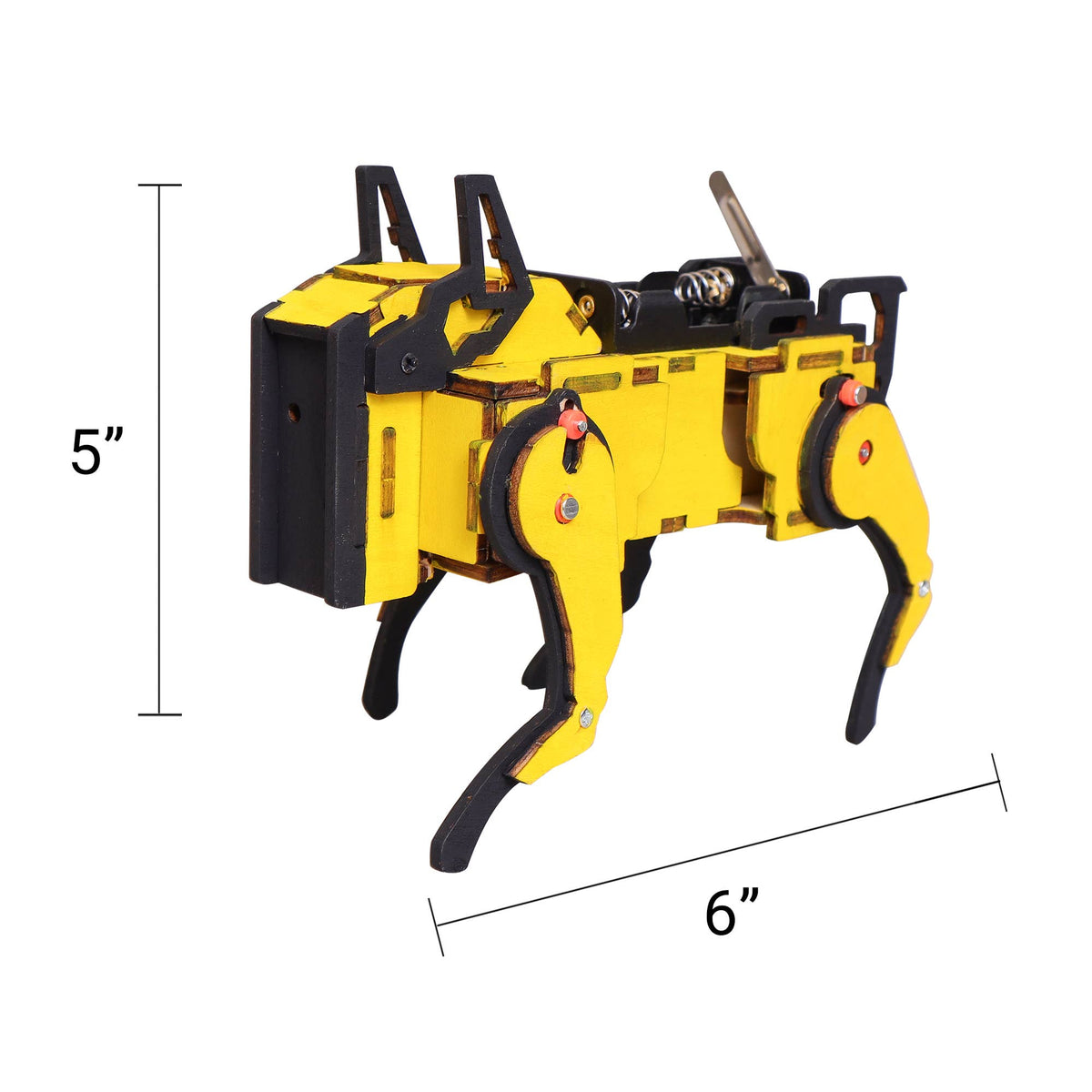 Robot Dog STEM Kit – Sound-Activated DIY Toy