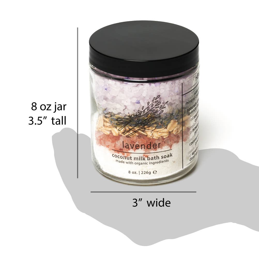 Lavender | Coconut Milk Mineral Bath Soak
