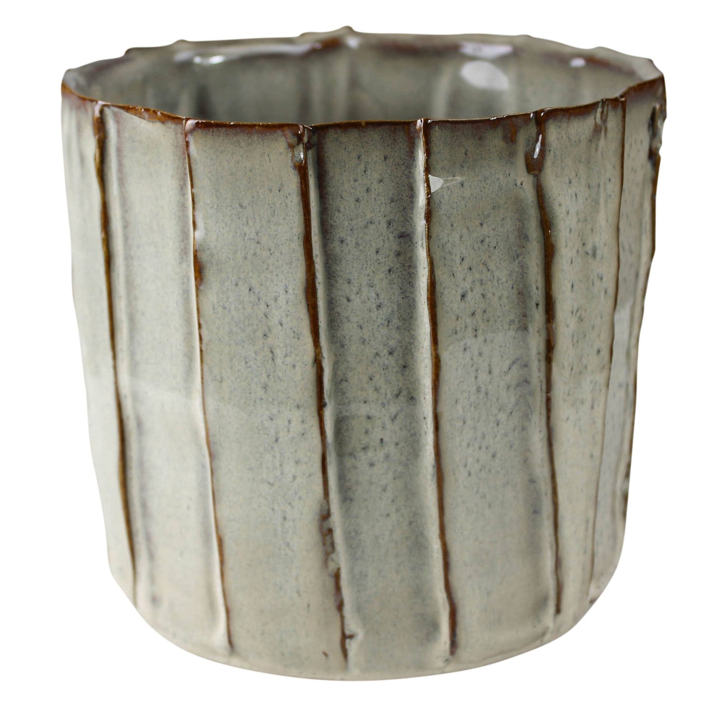 Chemi Cachepot, Ceramic - Lrg