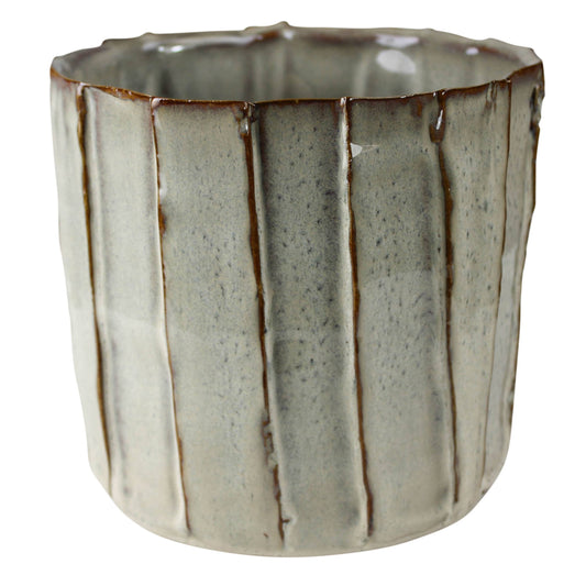 Chemi Cachepot, Ceramic - Lrg