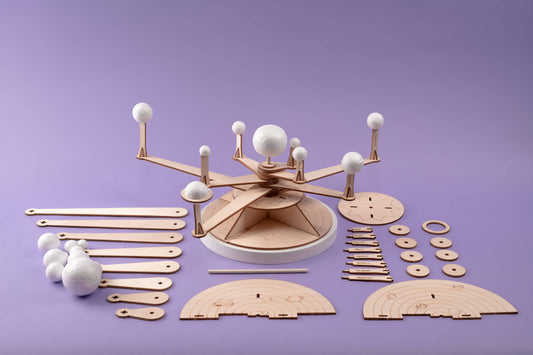Solar System Model DIY Kit, Educational STEM Toy for Kids