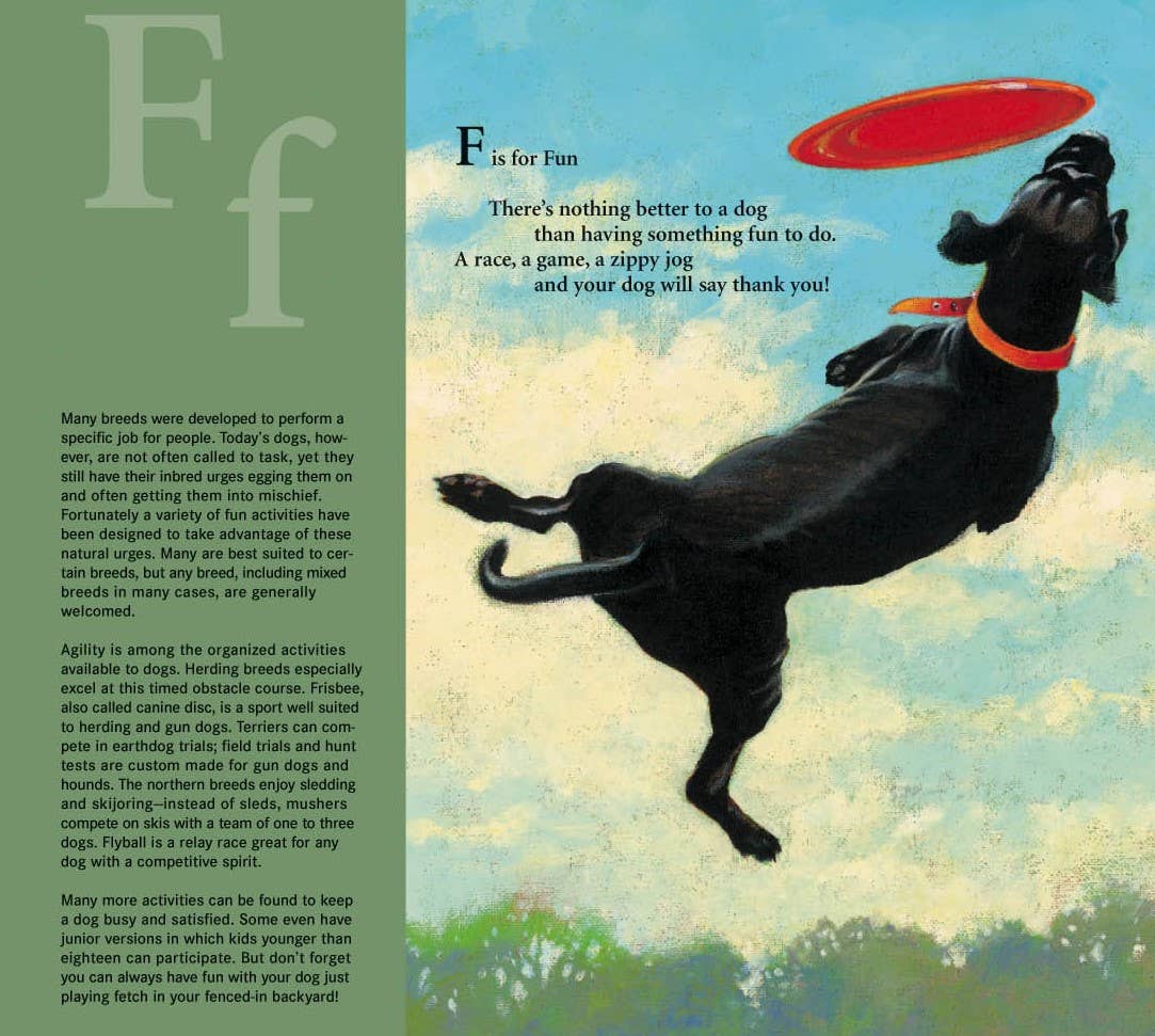 W is for Woof: A Dog Alphabet Picture Book