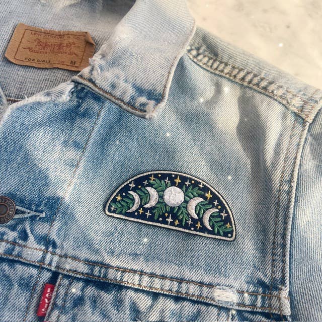 Moon Phases Patch - Small