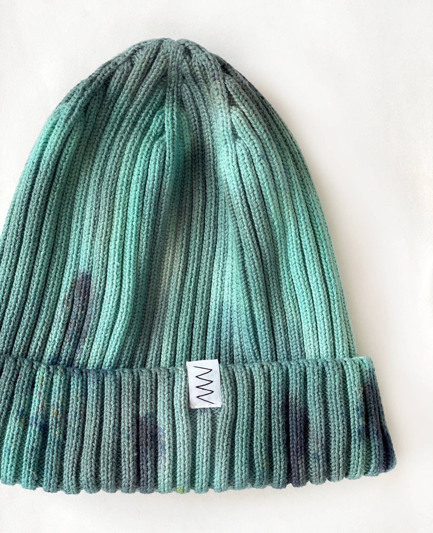 Evergreen Hand-dyed Beanie Hat