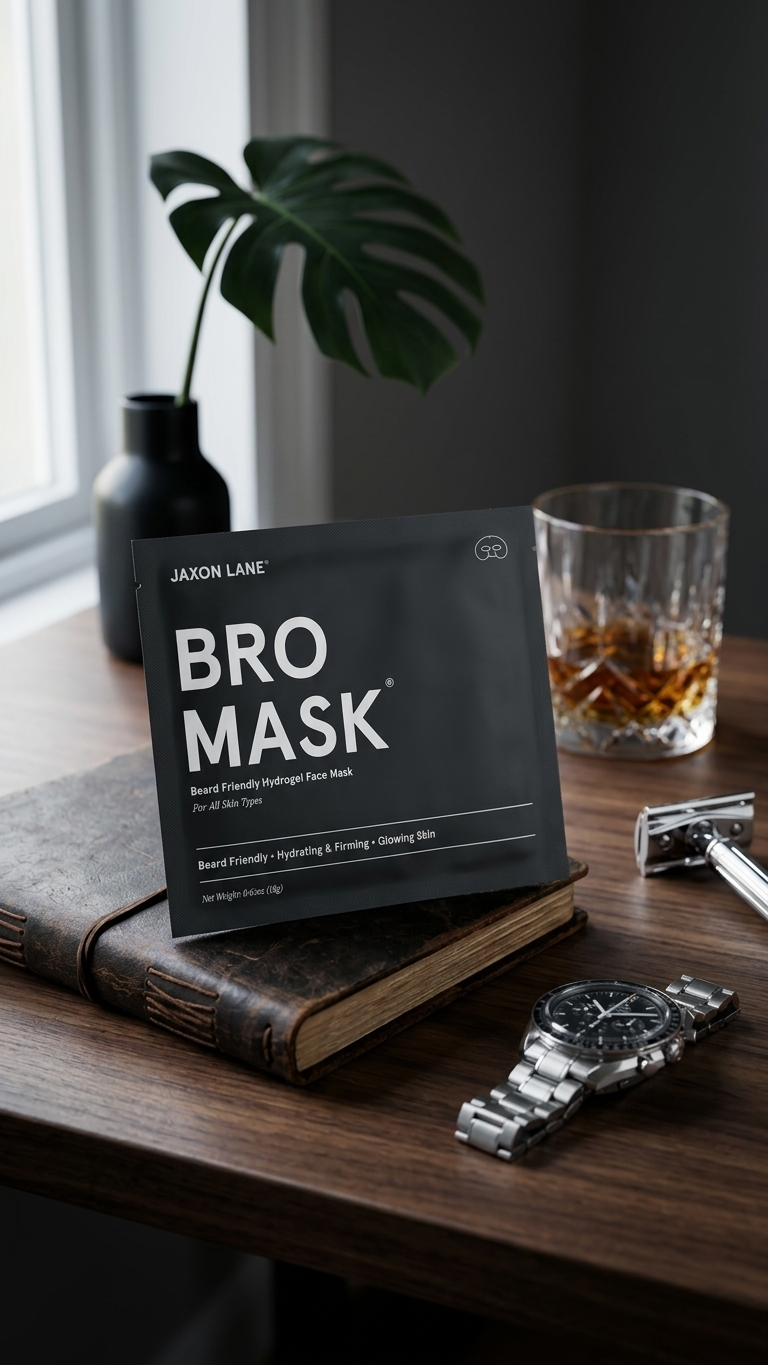 Beard-Friendly Face Mask for Men - Bro Mask Half (Single)