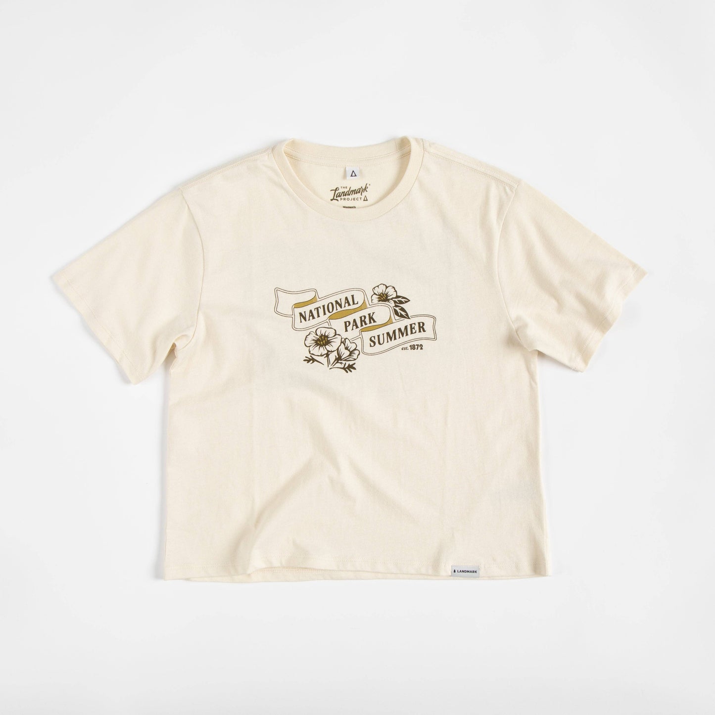 National Park Summer Women's Short Sleeve Boxy Tee