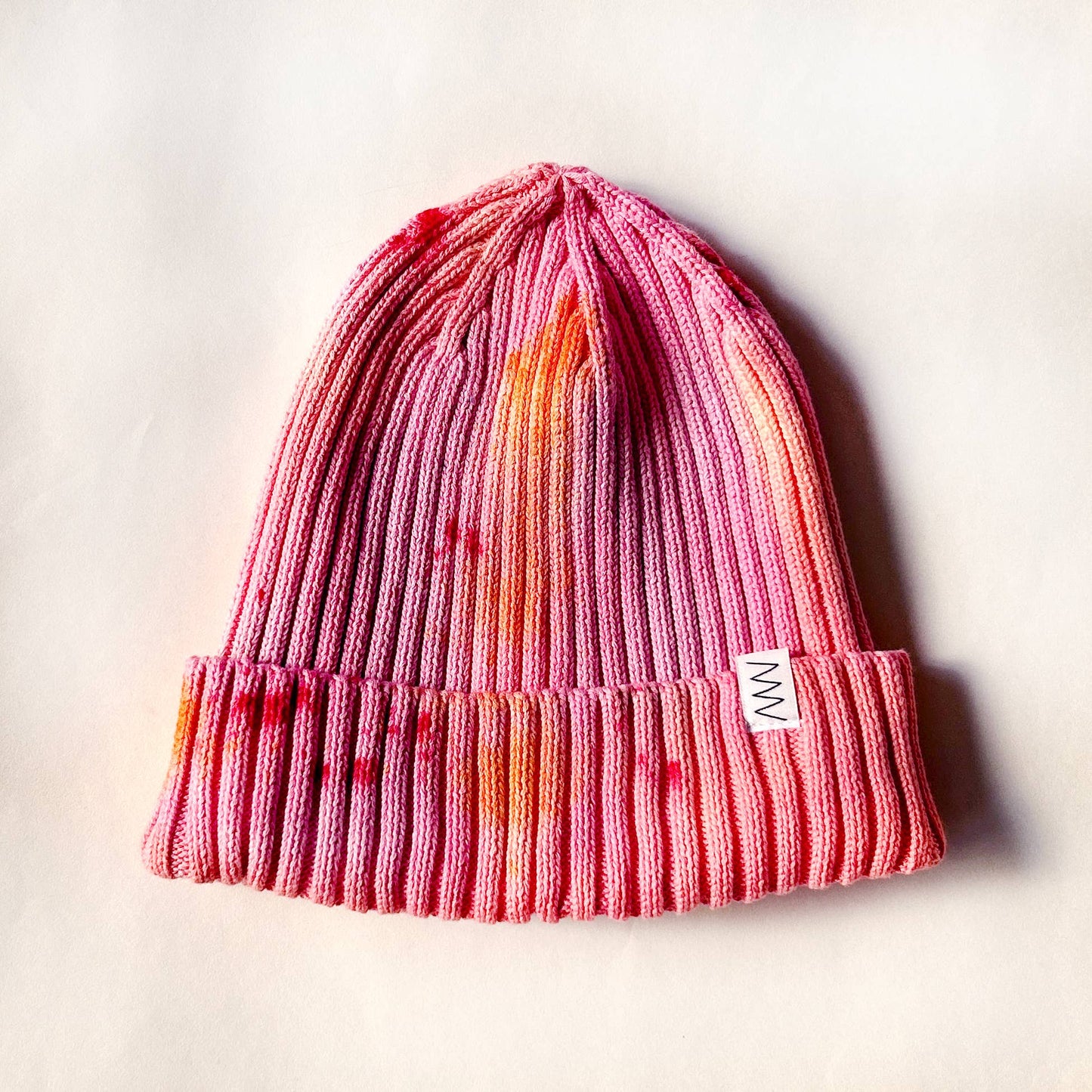 Shortcake Hand-dyed Beanie Hat