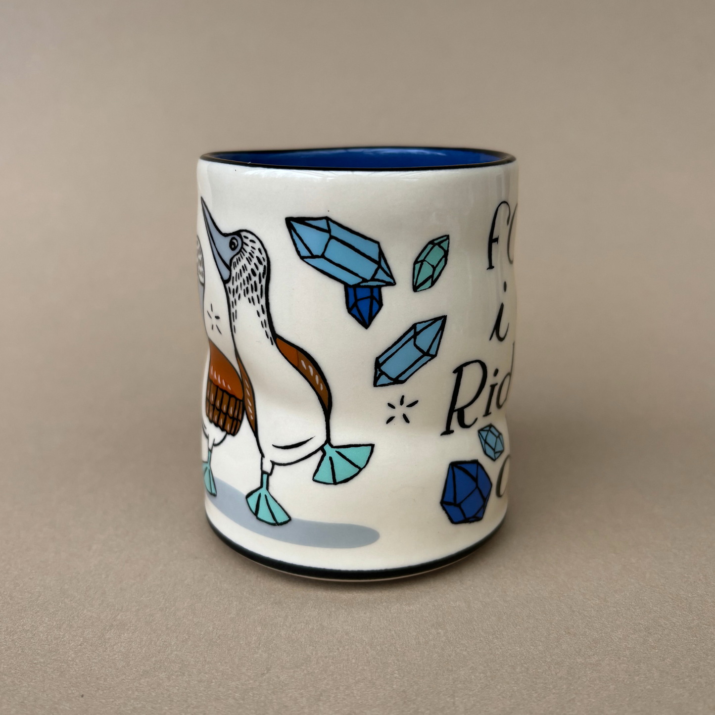 Ridiculous Dance Spark Cup - Large Ceramic Mug - Father's Da