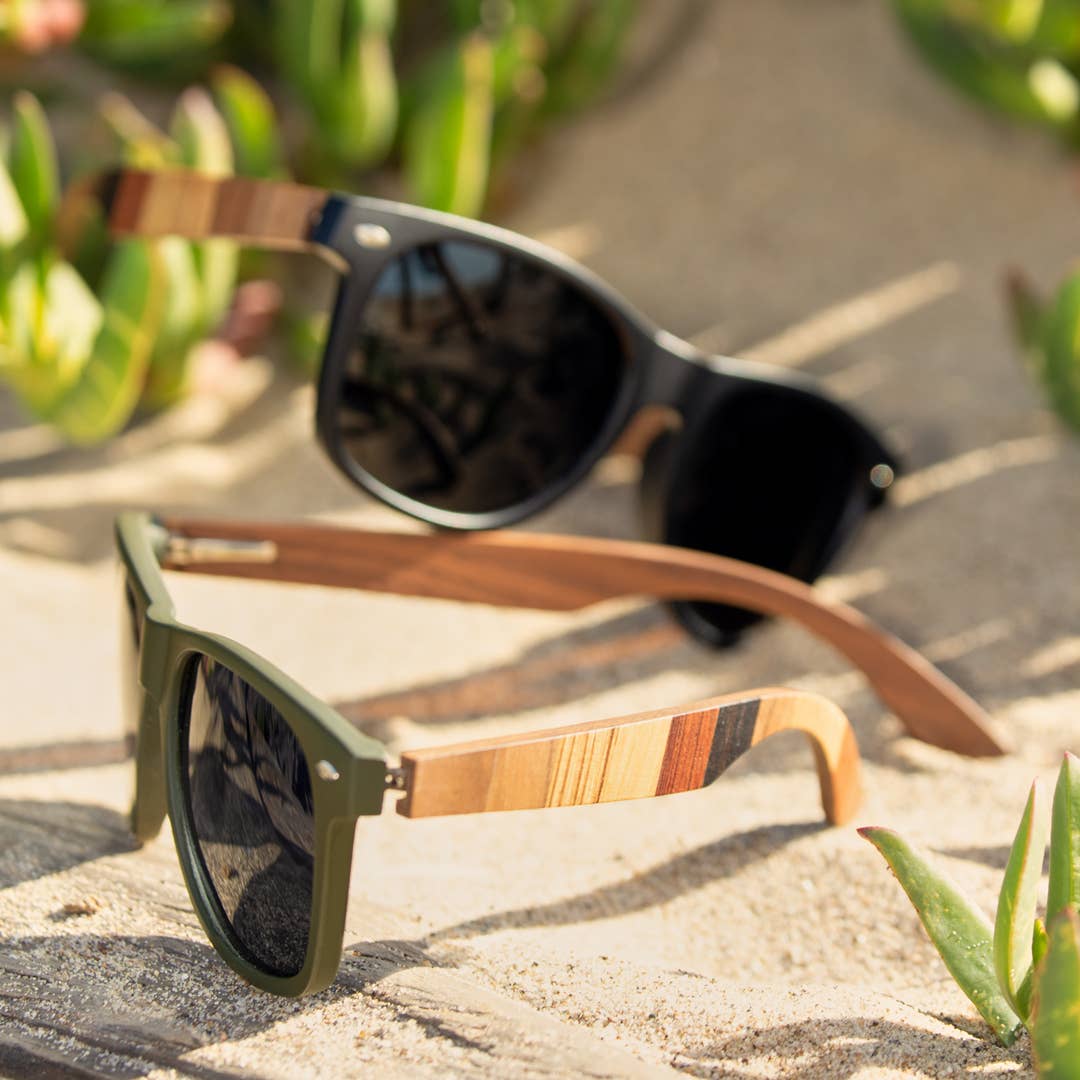 BP10232 - Forest - Matte Olive Green / Multi Color Wood