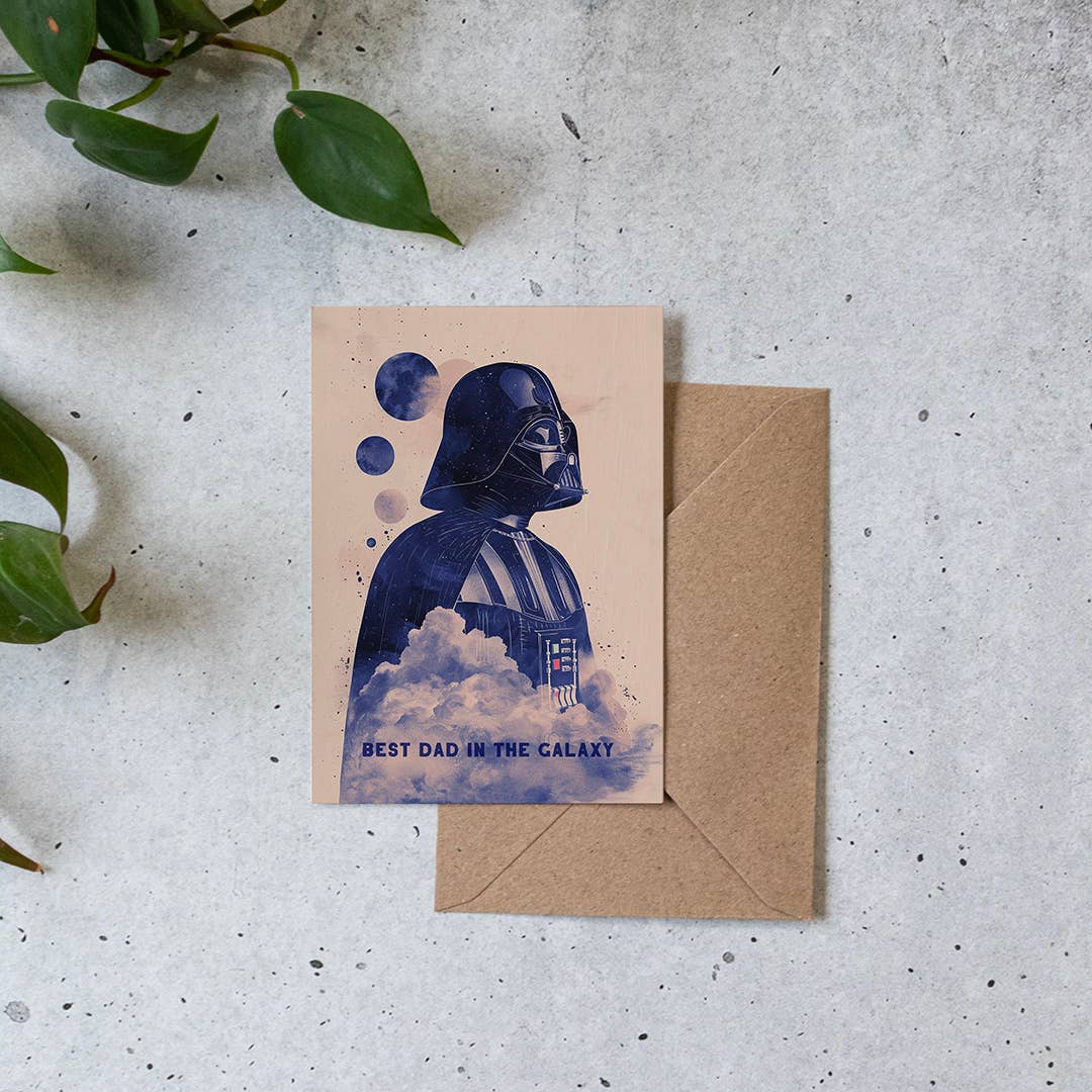 Best Dad in the galaxy | Father's Day Card