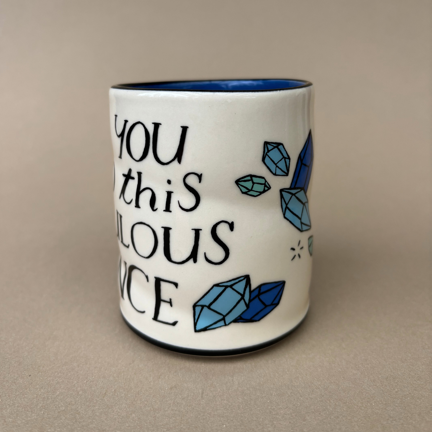 Ridiculous Dance Spark Cup - Large Ceramic Mug - Father's Da