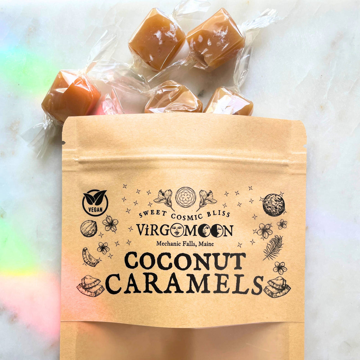 Vegan Coconut Caramels - 100% Organic Ingredients