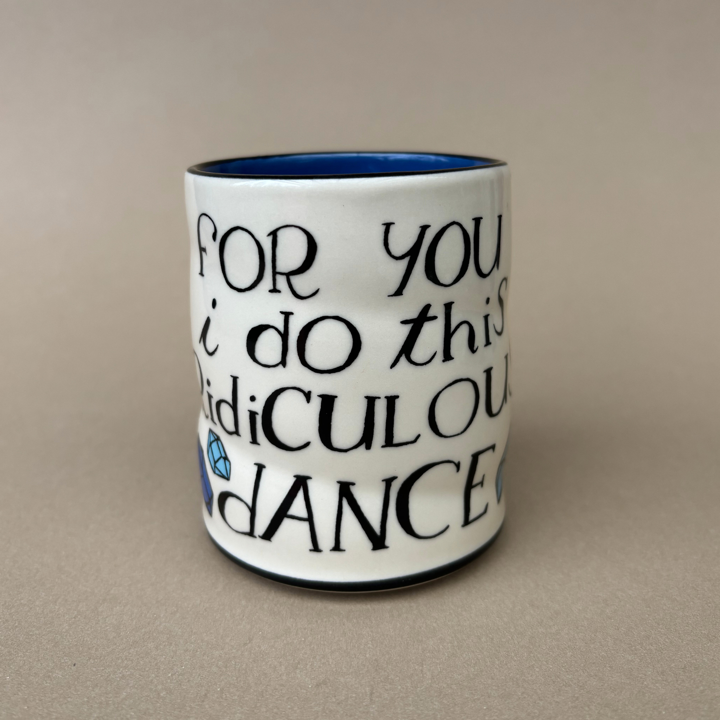 Ridiculous Dance Spark Cup - Large Ceramic Mug - Father's Da