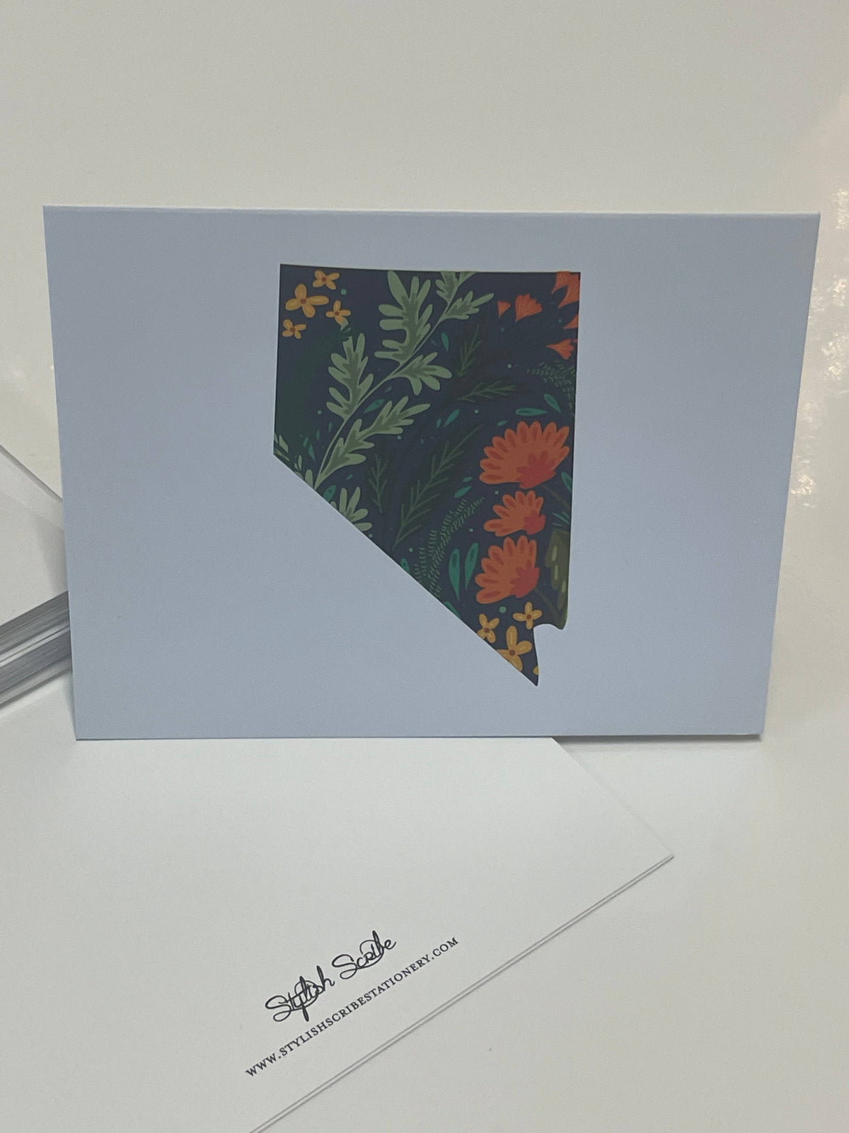 Nevada Sagebrush Folded Notecards - Box Set
