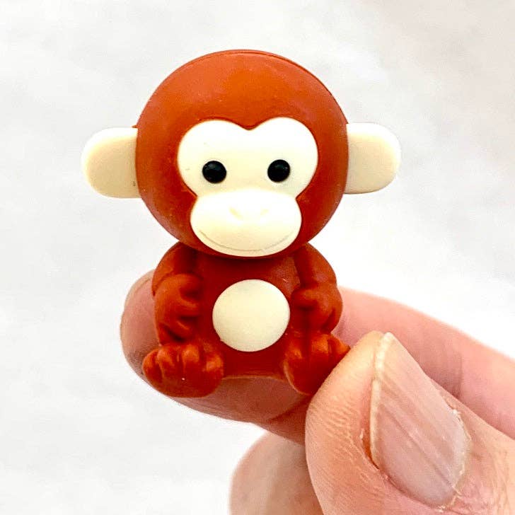 383491 Iwako Kawaii Animal Eraser Card
