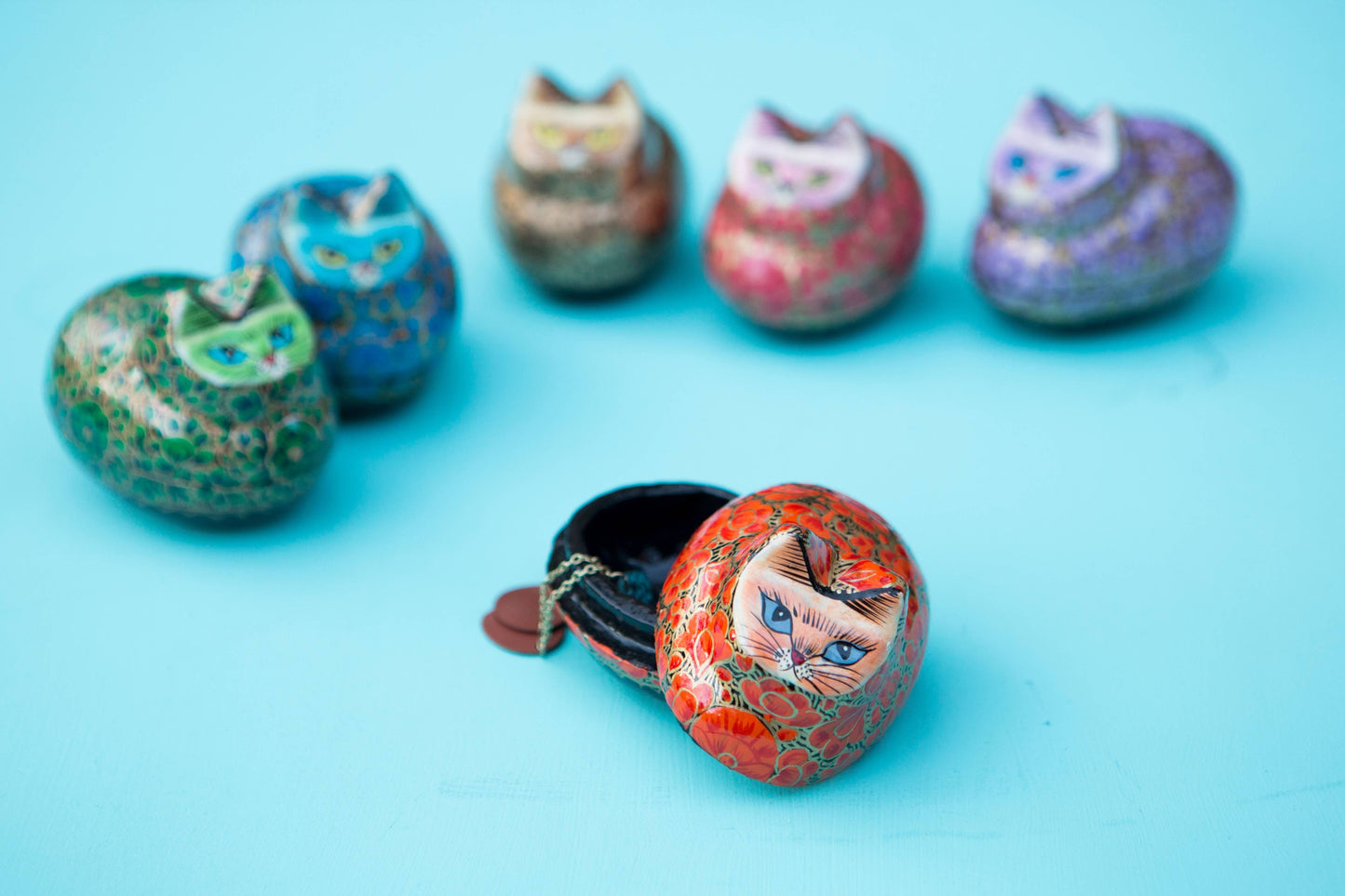 Paradise Cat Box - Assorted (Set of 6)