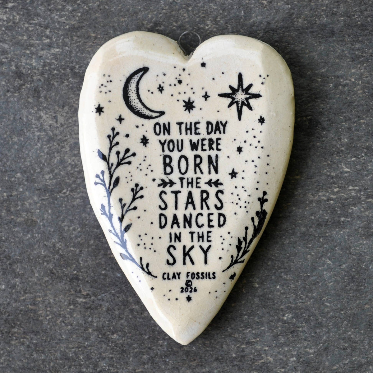 On the day, handmade USA, gift, year round keepsake