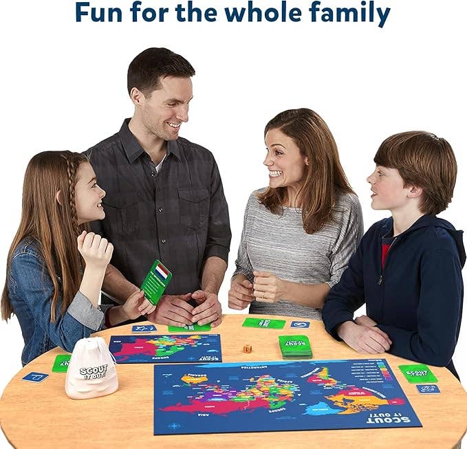 Skillmatics - Scout It Out Countries of The World Board Game