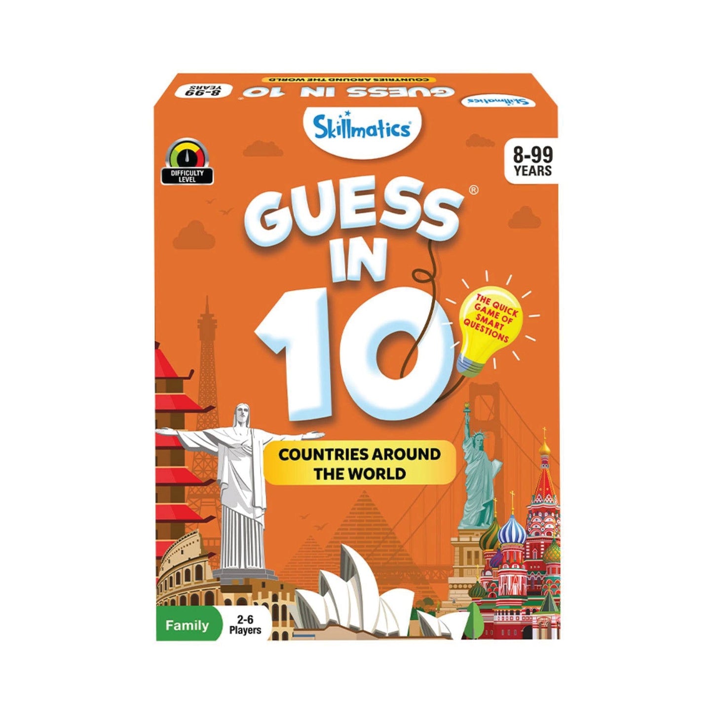 Skillmatics Guess in 10 Countries of The World Card Game