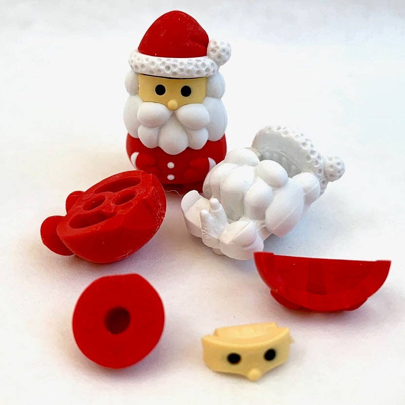 383041 Iwako Christmas Eraser Card
