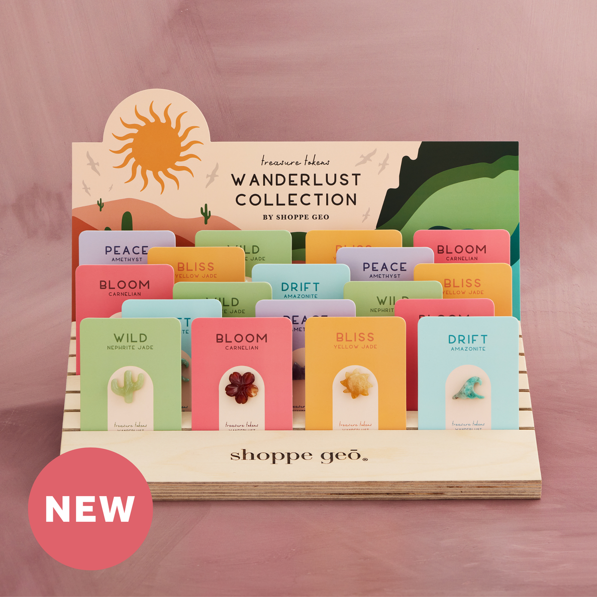 Mini Crystal Collection Asst | Treasure Tokens: Wanderlust