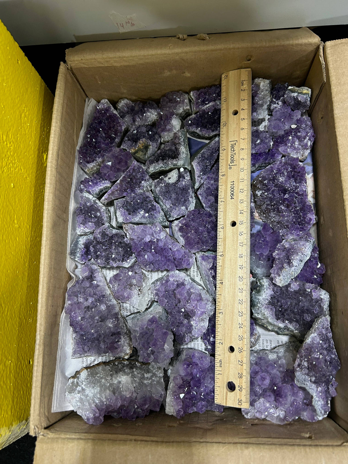 A/B Quality Amethyst Clusters 1lb lot (Crystals & Stones)