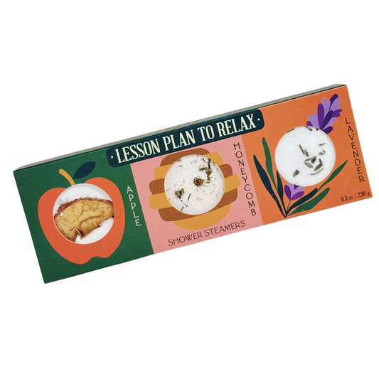 Lesson Plan to Relax Shower Steamer Set