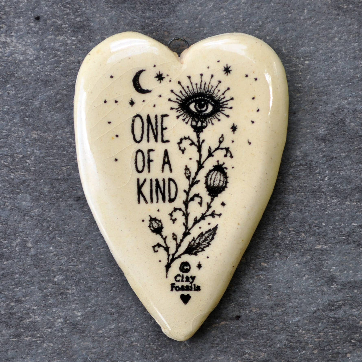 One of a Kind, handmade USA, boxed gift, clay