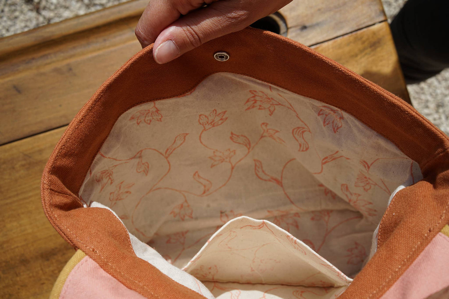 PINK/CHOCOLATE RECTANGLE CHILDREN'S BACKPACK